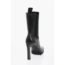 Leather SPONGE Chelsea Booties 12cm