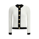 Contrast trim Cardigan