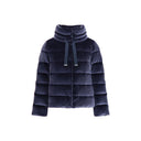 Cotton chenille-effect Down Jacket - Allure Absolue