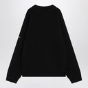Balenciaga Black wool knit sweater