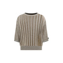 Openwork knit pattern Sweater with sequins - Allure Absolue