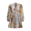 Zimmermann Ascension Plunge Mini Dress Allure Absolue