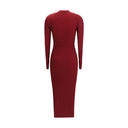 Ribbed midi Dress Self-Portrait
