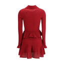 Pointelle knit short Dress Self-Portrait