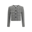 Check Blazer Self-Portrait