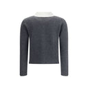 Contrast collar Cardigan Self-Portrait