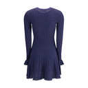 Knit short pointelle Dress Self-Portrait