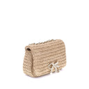 Raffia Shoulder Bag Self-Portrait