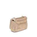 Raffia Shoulder Bag Self-Portrait