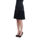 Black Wool Skirt Roberto Cavalli