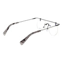 Gray Men Glasses Frame