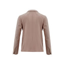 Gray Polyester Jackets & Coat Lardini
