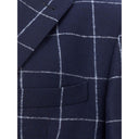 Blue Wool Jacket Malo