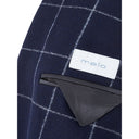 Blue Wool Jacket Malo