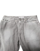 Light Gray Washed Skinny Fit Men Denim Jeans Balmain