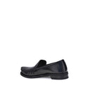 Brushed Leather Loafers Prada