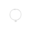 Tennis necklace with bow pendant Self-Portrait
