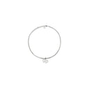 Tennis necklace with bow pendant Self-Portrait
