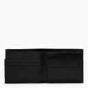 Saint Laurent Black grained leather East/West wallet with coin purse