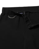 Black Polyester High Waisted Flared Pants Dsquared²