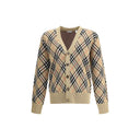 Archive Check wool Cardigan Burberry
