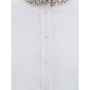 Shirt with embellished collar Alexander McQueen