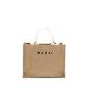 Raffia-effect Tote Bag Marni