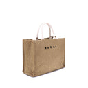Raffia-effect Tote Bag Marni