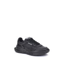 Black Calf Leather Bos Taurus Athletic Sneakers
