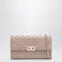 Valentino Garavani Rockstud Spike crossbody bag powder-coloured