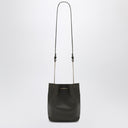 Saint Laurent Moss green leather bucket bag