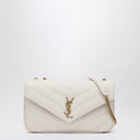 Saint Laurent Medium LouLou Cream Soft leather bag