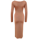 Orange Viscose Long Tom Ford