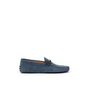 Blue Suede Leather Moccassin Tod's