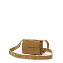 Brown Leather Shoulder Bag