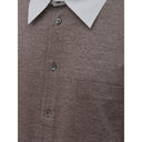 Bicolor Cotton Shortsleeve Corneliani