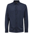 Blue Cotton Shirt Canali