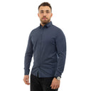 Blue Cotton Shirt Canali