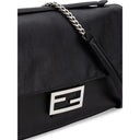 Black Leather Shoulder Bag Fendi