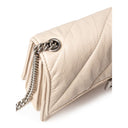 Beige Leather Shoulder Bag Balenciaga