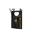 Black Leather Shoulder Bag