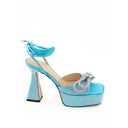 Blue Leather Platform MACH & MACH