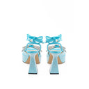 Blue Leather Platform MACH & MACH