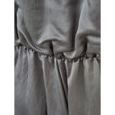 Gray Silk Long Lardini