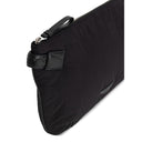 Black Nylon Clutch Bag Bottega Veneta