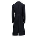 Blue Cotton Trench Coat Bottega Veneta
