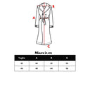 Blue Cotton Trench Coat Bottega Veneta