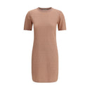 FF pattern midi Dress Fendi