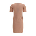 FF pattern midi Dress Fendi