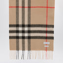 Burberry Cashmere scarf with Check motif